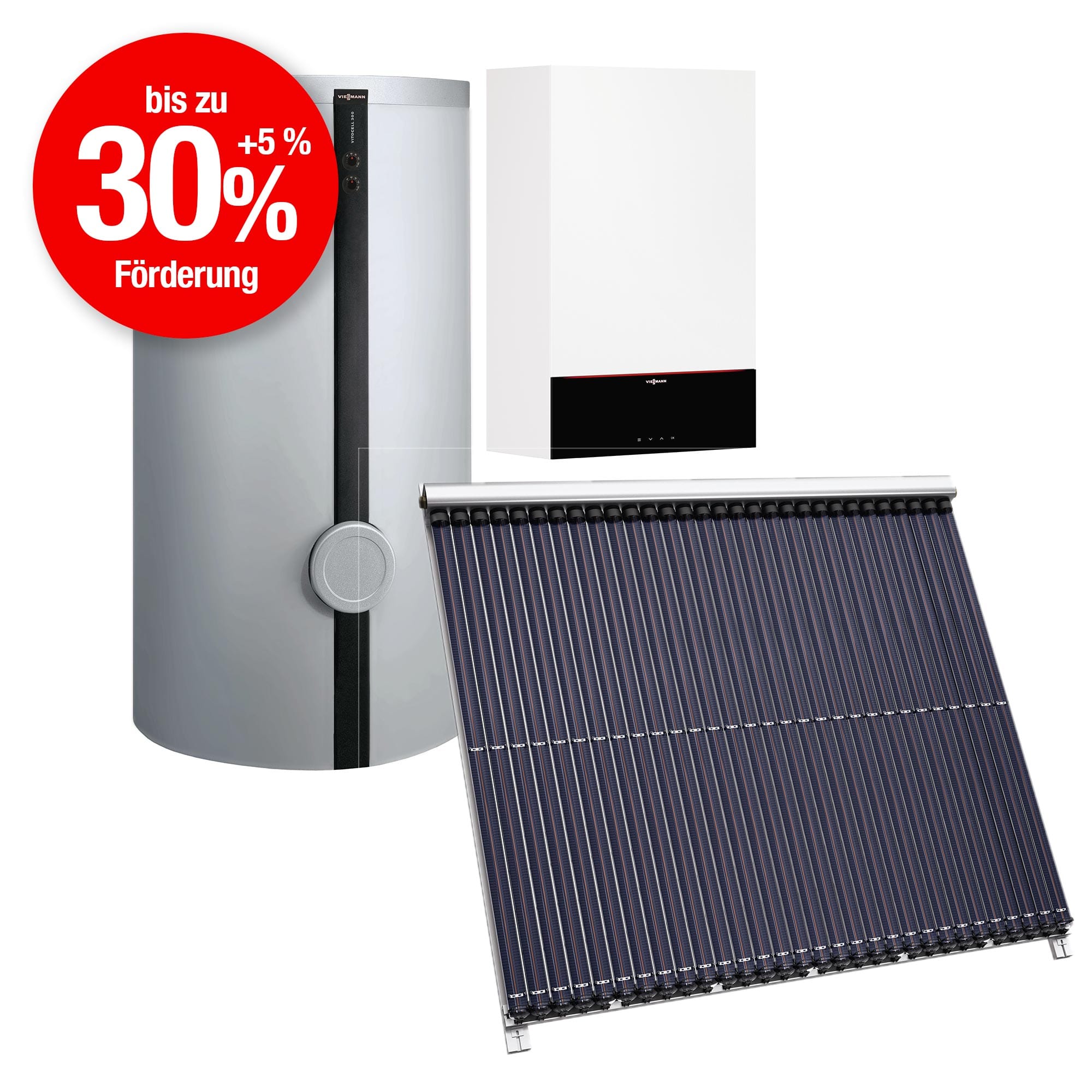 gas-solar Gasheizung und Solar mit Förderung